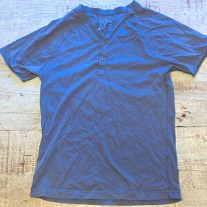 Pistol Lake Cotton Short Sleeve Henley